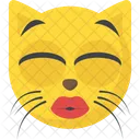 Kissing Romantic Feeling Icon