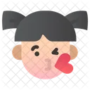 Girl Emoji Child Icon