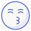 Kissing Kiss Lovely Icon
