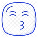 Kissing Kiss Lovely Icon