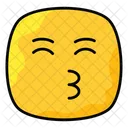 Kissing Kiss Lovely Icon