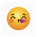 Kissing Love Emoji Icône