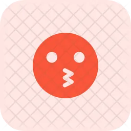 Kissing Face Emoji Icon