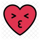 Kiss Love Heart Icon
