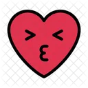 Kiss Love Heart Icône