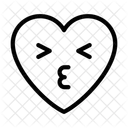 Kiss Love Heart Icône
