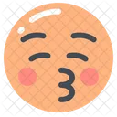 Kissing Face With Closed Eyes  Icon
