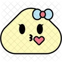 Kissing Heart Emoji Emoticon Icon