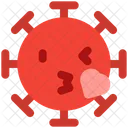 Kissing Heart Coronavirus Emoji Coronavirus Icon