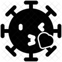 Kissing Heart Coronavirus Emoji Coronavirus Icône