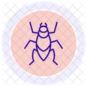 Kissing Insect Bug Icon