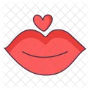 Kissing Lips  Icon