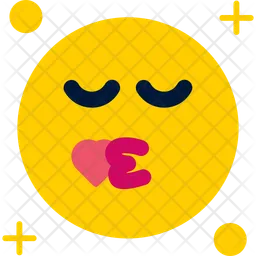 Kisskiss emojiemoticon cute face expression happy emoji emotion mood smile laugh love sad angry Emoji Icon