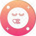 Kisskiss emojiemoticon cute face expression happy emoji emotion mood smile laugh love sad angry  Symbol