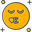 Kisskiss Emojiemoticon Cute Face Expression Happy Emoji Emotion Mood Smile Laugh Love Sad Angry 아이콘