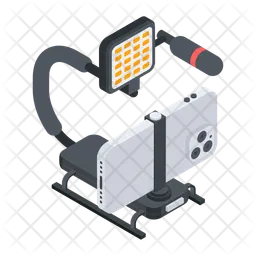 Kit de vlogs  Ícone