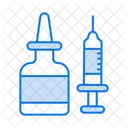 Kit Naloxona Injecao Seringa Ícone