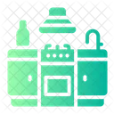 Kitchen Cook Table Icon