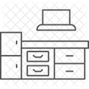 주방 얇은선 아이콘 아이콘