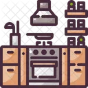 Fridge Furniture Kitchen Icon