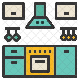 Kitchen Icon Of Colored Outline Style Available In Svg Png Eps Ai Icon Fonts