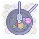 Kitchen Meal Pan Icon