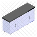 Kitchen Counter Cabinet Icon