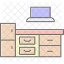 Kitchen Lineal Color Icon Icon