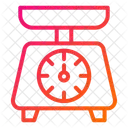 Kitchen Scale Weighing Machine Food And Restaurant Icon