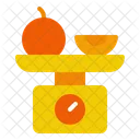 Portable Scale Weight Measurement Food Preparation Icon