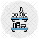 Kitchen Shelves Icon