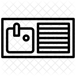 부엌 싱크대  아이콘
