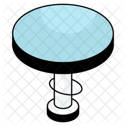 Kitchen Stool  Icon