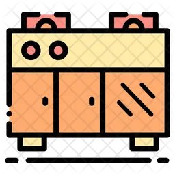 Kitchen Stove  Icon