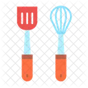 Kitchen Utensils Kitchenware Cooking Icon