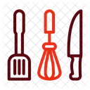 Kitchen Utensils Kitchenware Cooking Icon