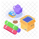 Kitchenware Packaging Packing Containers Packing Items Icon