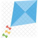 Kite Child Blue Icon