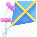 Kite Festival Fly Icon