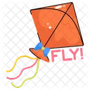 Fun Kite Fly Icon
