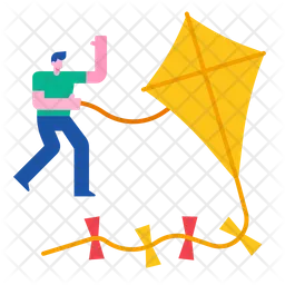 Kite Flying  Icon