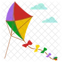 Kite Festival Colors Icon