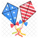 Kite Colorful Fun Icon