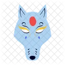Kitsune Mask Animal Icon