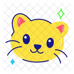 Kitten Face  Icon