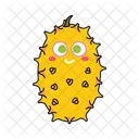 Kiwano Horned Melon Emoji Icon