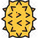 Kiwano Horned Melon Icon