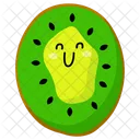 Kiwi Fruit Fresh Icon