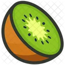 Kiwi Fruit Slice Icon