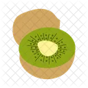 Kiwi Actinidia Deliciosa Groseille A Maquereau Chinoise Icône
